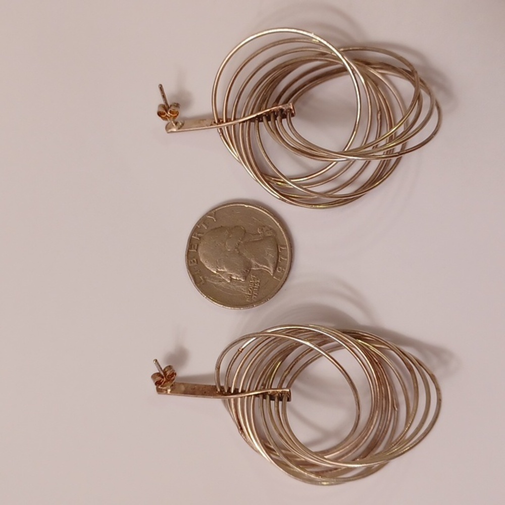 Sterling Silver Mobile Earrings. - image 3